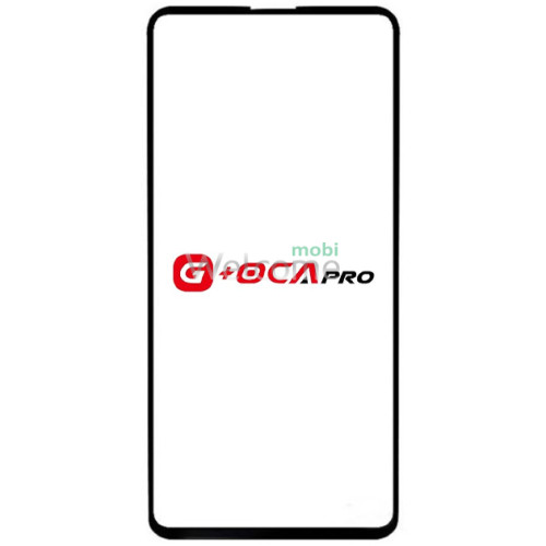 Скло корпусу G + OCA Pro Xiaomi Redmi 9/Poco M2 з OCA-плівкою, black