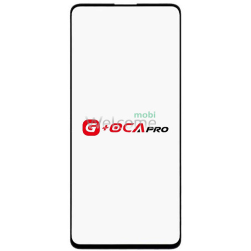 Скло корпусу G + OCA Pro Samsung A515/M317 Galaxy A51/M31s 2019 з OCA-плівкою, black