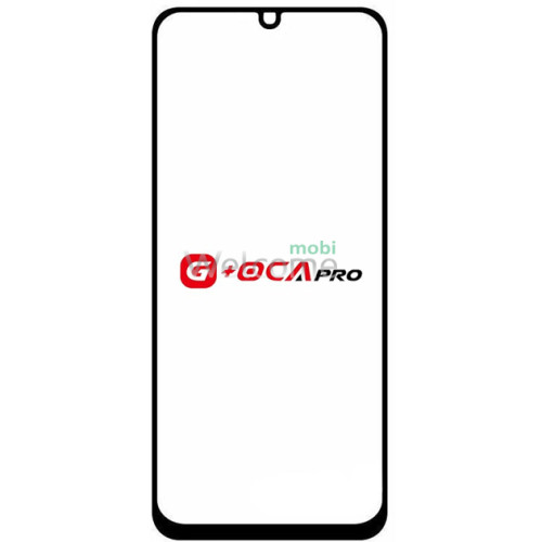 Скло корпусу G + OCA Pro Samsung A315/A225/M225 Galaxy A31/A22/A32/M22 з OCA-плівкою, black