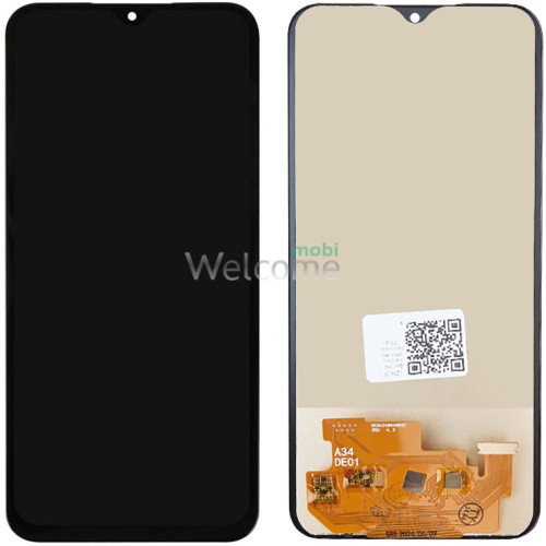 Дисплей Samsung SM-A346 Galaxy A34 5G (2023) в зборі з сенсором black TFT