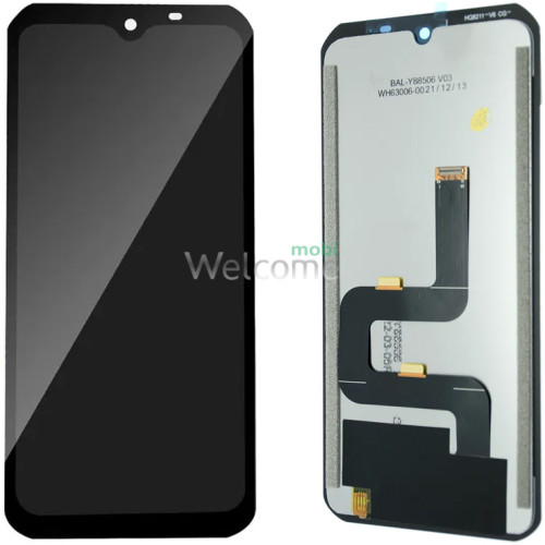 Дисплей Doogee S88 Pro/S88 Plus в зборі з сенсором black (оригінал завод)