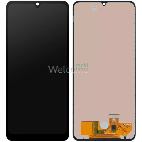 Дисплей Samsung SM-A225,M225 Galaxy A22 4G, M22 4G (2021) в сборе с сенсором black service orig