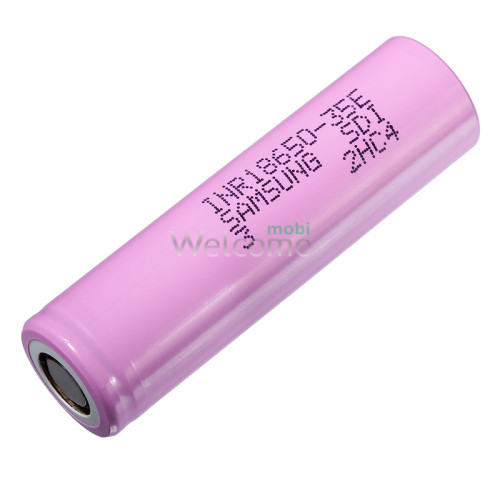 Акумуляторний елемент 18650 Samsung 3450mah (INR18650-35E) 8A (оригінал)