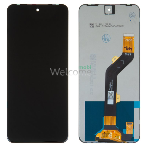 Дисплей Infinix Hot 30 Play (X6835B), Pova Neo 2 (LG6n) в сборе с сенсором black Original PRC