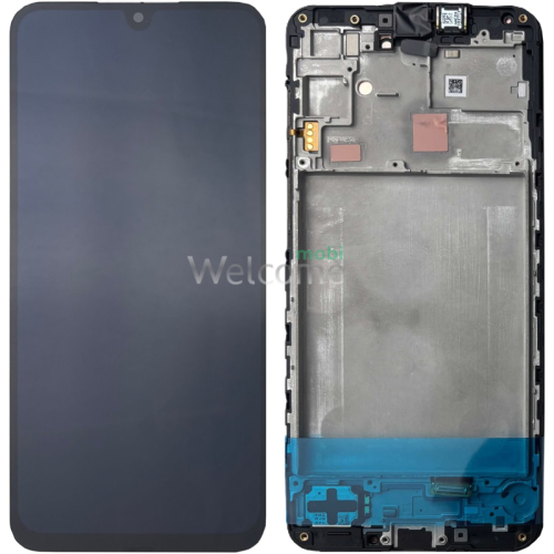 Дисплей Samsung SM- A165 Galaxy A16 4G 2024 в зборі з сенсором та рамкою black service orig