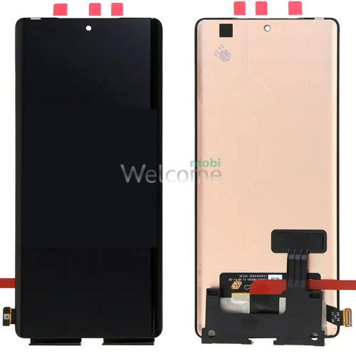 Дисплей Infinix Note 40 Pro (X6851)/Tecno Spark 20 Pro+ (KJ7) в зборі з сенсором black TFT
