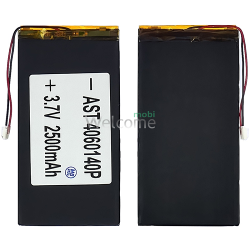 АКБ універсальна 3065125P (125*65*3 2500mAh 3.7V) для планшетів