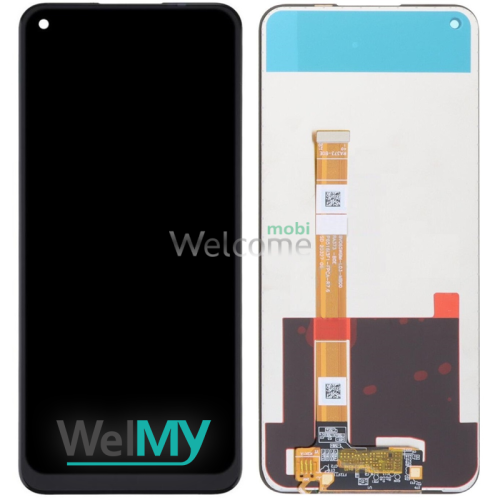 Дисплей OPPO A53 4G/ OPPO A32 2020/ OPPO A33 2020/ A53s 4G 2021 в зборі з сенсором black (Welmy)