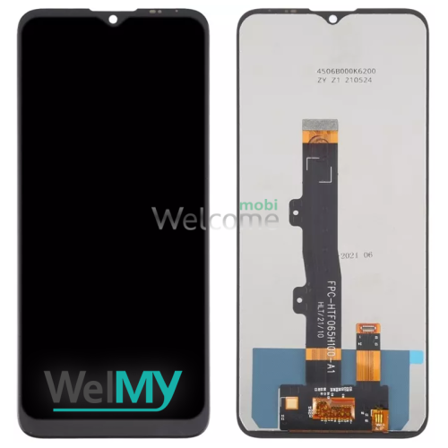 Дисплей Motorola XT2095 Moto E7/ E7i Power/ E7 Power в зборі з сенсором black (Welmy)