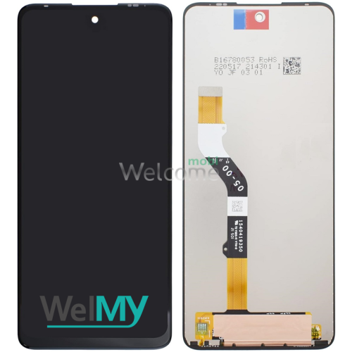 Дисплей Motorola XT2133/ XT2135 Moto G60s/ G60 в зборі з сенсором black (Welmy)