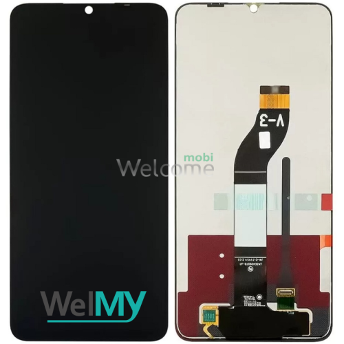 Дисплей Xiaomi Redmi 13C/ Poco C65 в зборі з сенсором black (Welmy)