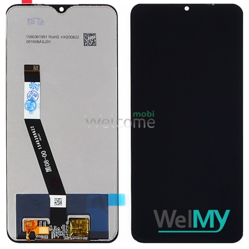 Дисплей Xiaomi Redmi 9/ Poco M2 в зборі з сенсором Carbon Grey (Welmy)