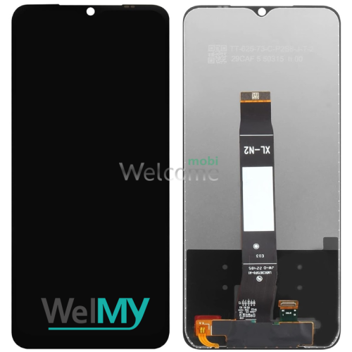 Дисплей Xiaomi Redmi A1/ Redmi A1 Plus/ Redmi A2/ A2 Plus в зборі з сенсором black (Welmy)