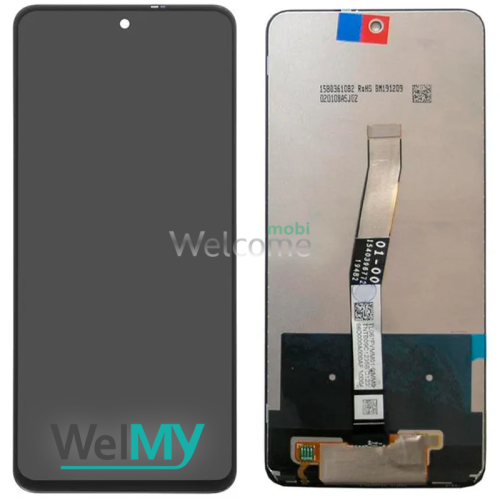 Дисплей Xiaomi Redmi Note 9 Pro/ Note 9S в сборе с сенсором Interstellar Grey (Welmy)