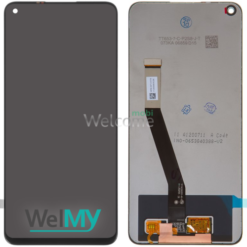 Дисплей Xiaomi Redmi Note 9/ Redmi 10X 4G в зборі з сенсором Onyx Black (Welmy)