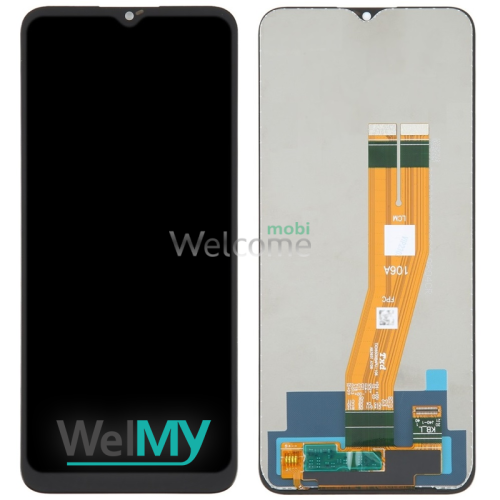 Дисплей Samsung SM-A042/M045 Galaxy A04e/M04 2022 в зборі з сенсором black (Welmy)