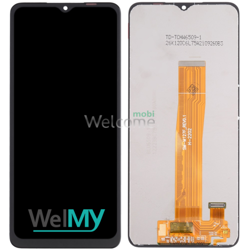 Дисплей Samsung SM-A125/A022/A127/M022 Galaxy A02/A12/M02 в зборі з сенсором black (Welmy)