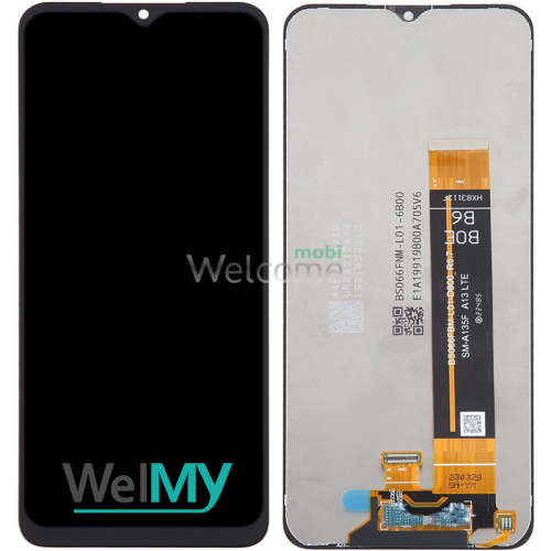 Дисплей Samsung A135/ A137/ A235/ A236/ M336/ M336 Galaxy A13/ M13 4G в зборі з сенсором black (Welmy)