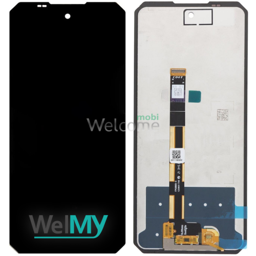 Дисплей Oukitel WP17/ WP19/ WP19 Pro/ WP21/ WP27/ iiiF150 R2022 в зборі з сенсором black (Welmy)