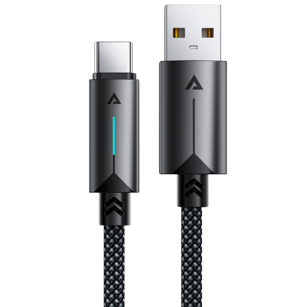 Кабель ACEFAST C19-04 USB-A to USB-C  fast charging data cable Black