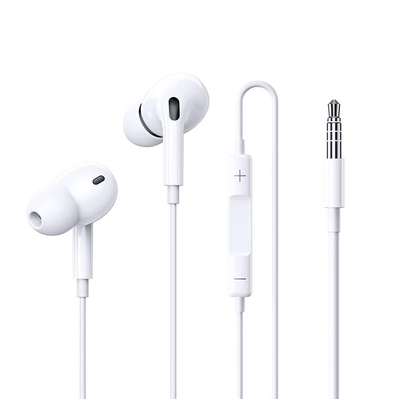 Навушники дротові REMAX Wired Earphones for Music and Call  RM-575/a/i( 3.5mm) White