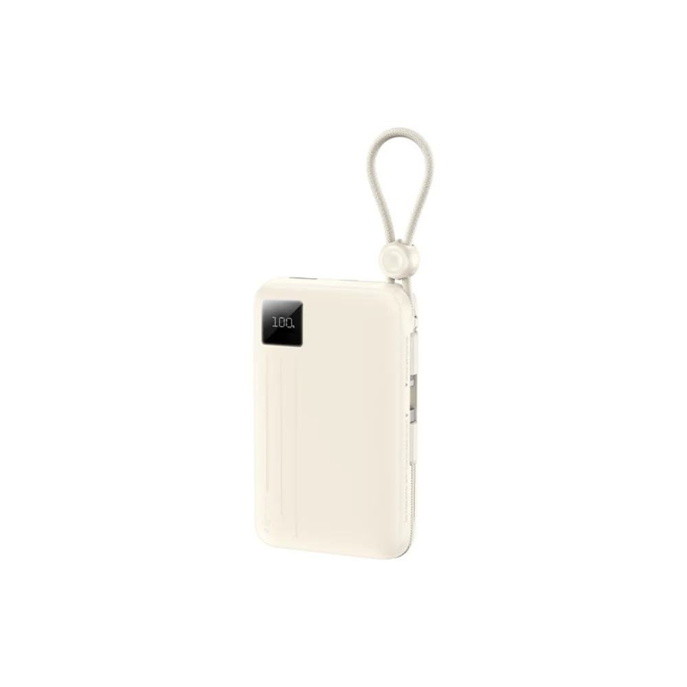 Зовнішній акумулятор REMAX 22.5W Dual cables fast charging power bank 20000mAh FC-15 Beige
