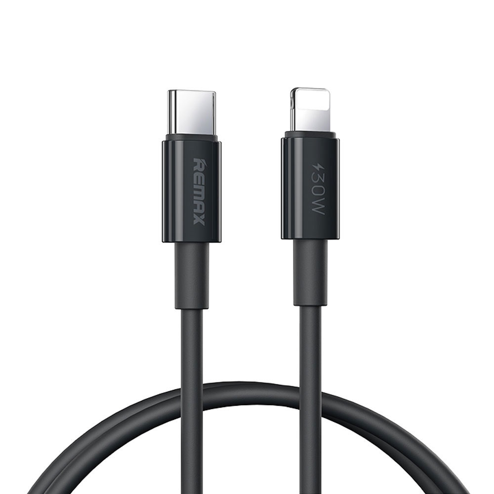 Кабель REMAX  Dofon Series 30W PD Fast Charging  Data Cable 1M RC-C026  (C-L) Black