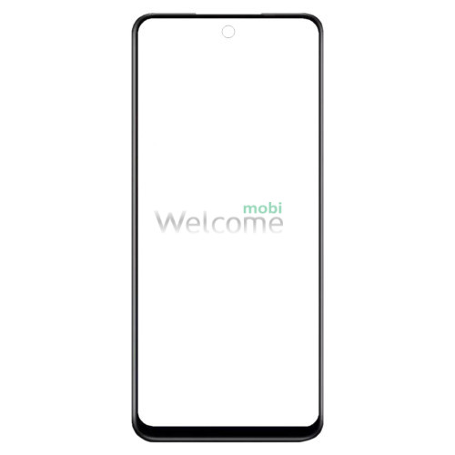 Стекло тачскрина с OCA плёнкой для INFINIX Hot 30 Play (X6835B) чёрное с олеофобным покрытием, закалённое