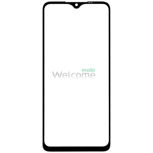 Стекло тачскрина с OCA плёнкой для ZTE Blade V20 Smart чёрное с олеофобным покрытием, закалённое