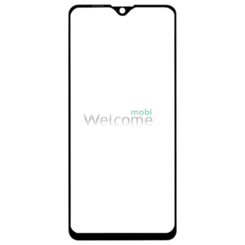 Стекло тачскрина с OCA плёнкой для Blackview A80 чёрное с олеофобным покрытием, закалённое