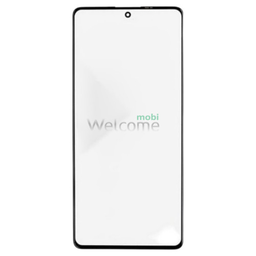 Стекло тачскрина с OCA плёнкой для Blackview BV5300 чёрное с олеофобным покрытием, закалённое