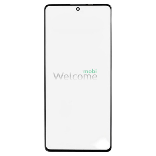 Стекло тачскрина с OCA плёнкой для Blackview BV7200 чёрное с олеофобным покрытием, закалённое