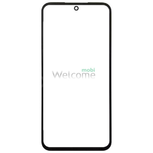 Стекло тачскрина с OCA плёнкой для INFINIX Hot 30 (X6831) чёрное с олеофобным покрытием, закалённое