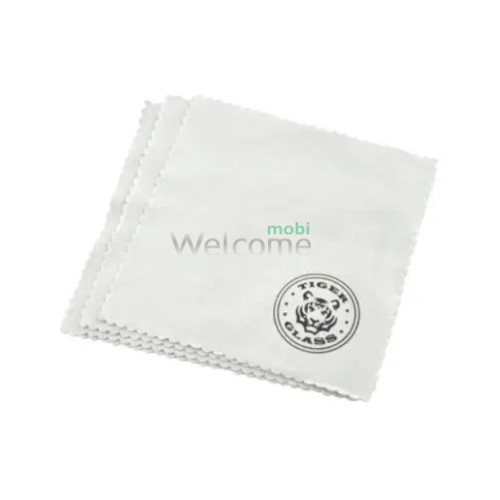 Серветки для поклейки захисного скла мікрофібра Tiger 10 х 10 см (100 шт/ 1 уп.)