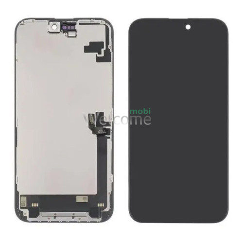 Дисплей для Apple iPhone 16 Plus с чёрным тачскрином ZY-IN CELL HD+ без упаковки