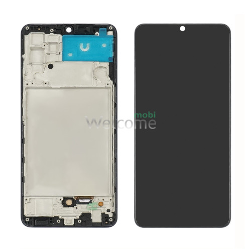 Дисплей Samsung SM-A325 Galaxy A32 (2021) в зборі з сенсором та рамкою black TFT