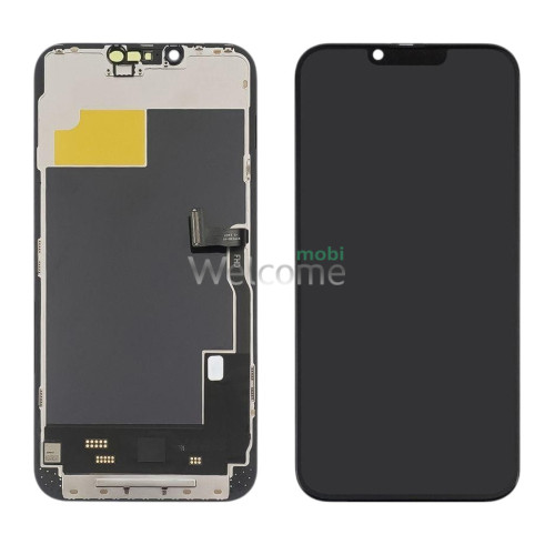 Дисплей iPhone 13 Pro Max в зборі з сенсором та рамкою black (ZY in- cell TFT) (під заміну IC)