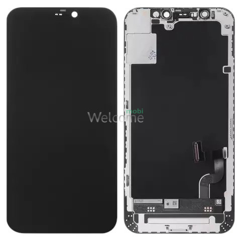 Дисплей iPhone 12 mini в зборі з сенсором та рамкою black (ZY in- cell TFT)