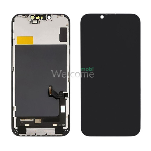 Дисплей iPhone 14 в зборі з сенсором та рамкою black (ZY in- cell TFT)