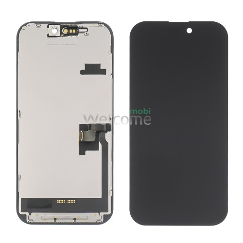 Дисплей iPhone 16 Pro в сборе с сенсором и рамкой black (ZY in-cell TFT)