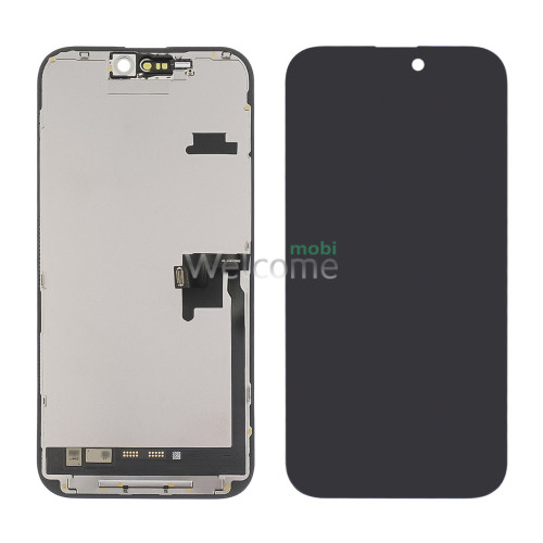 Дисплей iPhone 16 Pro Max в зборі з сенсором та рамкою black (ZY in-cell TFT)
