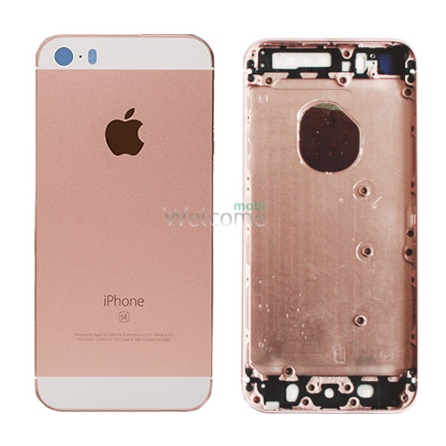 Корпус iPhone SE rose gold