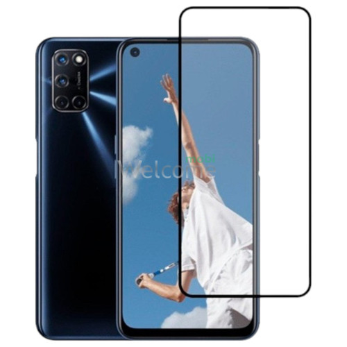 Скло OPPO A52/A72/A73 5G/A92 (Mietubl Super-D, black) без упаковки