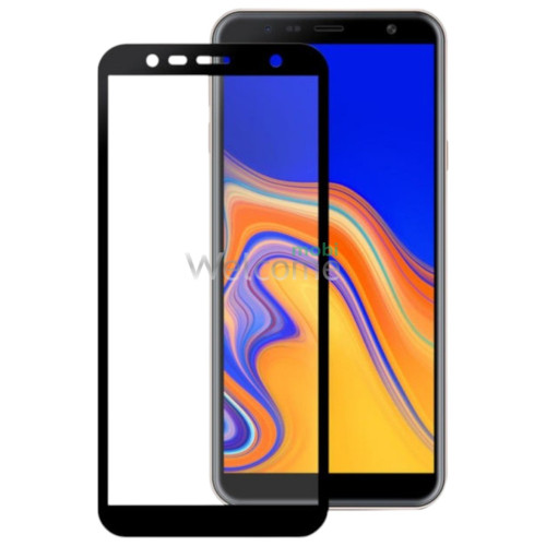Скло Samsung J415/ J610 Galaxy J4 Plus/ J6 Plus 2018 (Mietubl Super- D, black) без упаковки
