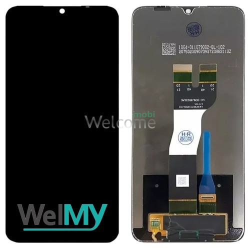 Дисплей Samsung SM- A057 Galaxy A05s (2023) в зборі з сенсором black (Welmy)