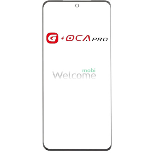 Скло корпусу G + OCA Pro OnePlus 12 з OCA-плівкою, black