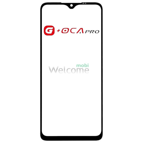 Скло корпусу G + OCA Pro Motorola XT2155 Moto E20 з OCA- плівкою, black