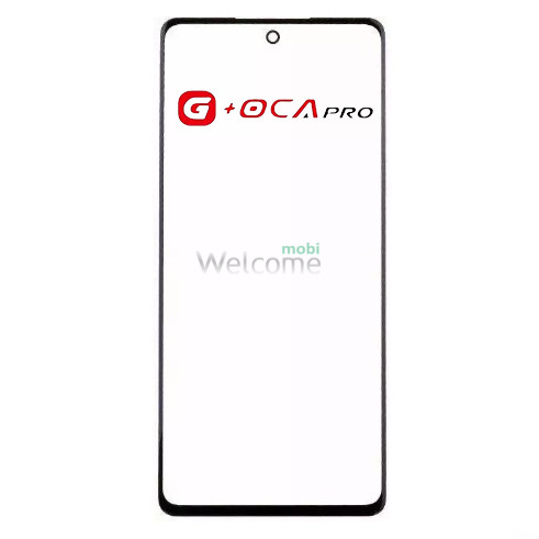 Скло корпусу G + OCA Pro Motorola XT2331/ XT2333 Moto G13/ G23 з OCA- плівкою, black