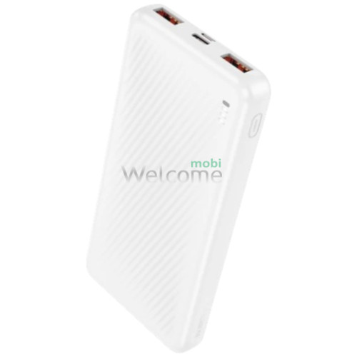 Зовнішній акумулятор (power bank) Borofone BJ56 Graceful 22.5W+PD20W 10000 mAh білий