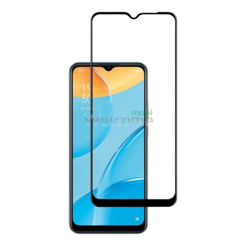 Скло Realme C21Y/ Oppo A11/ Oppo A15/ C25Y (0.3мм, 5D ТОП, black)